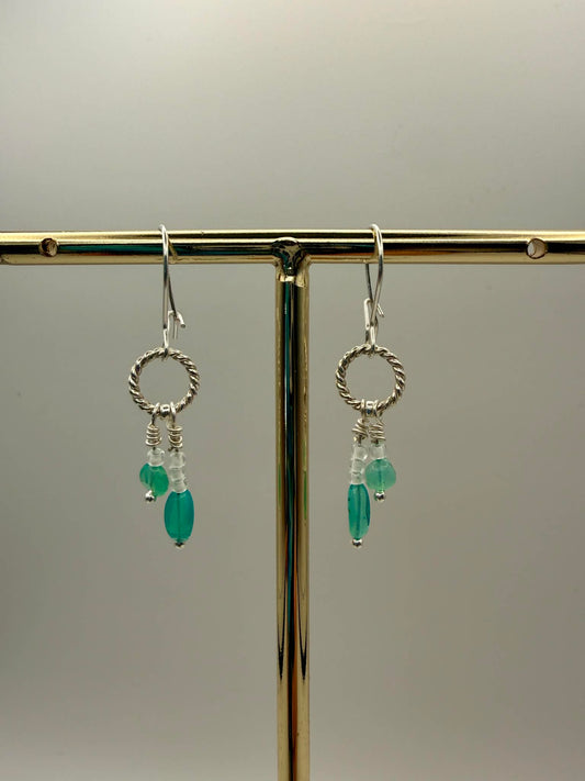Opal Dreamcatcher Earrings