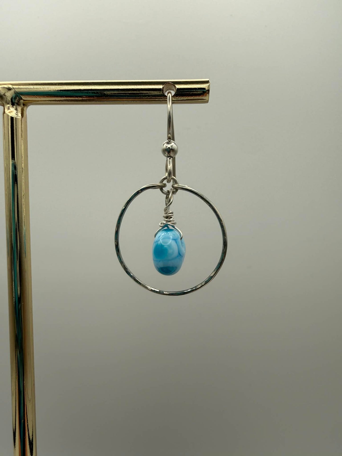 Lampwork Bubble Earrings