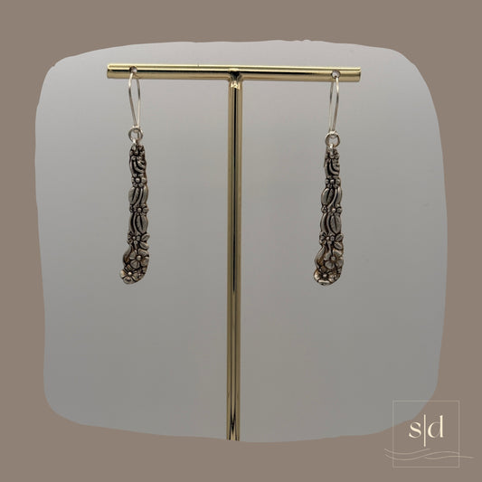 Vintage Silverware Earrings